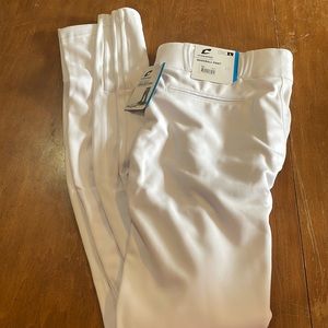 NWT Adult Baseball Pants - White